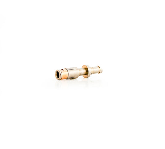 Kontaktbuchse 3mm für 4-Kant Crimp 1,5mm² mit Spannfeder